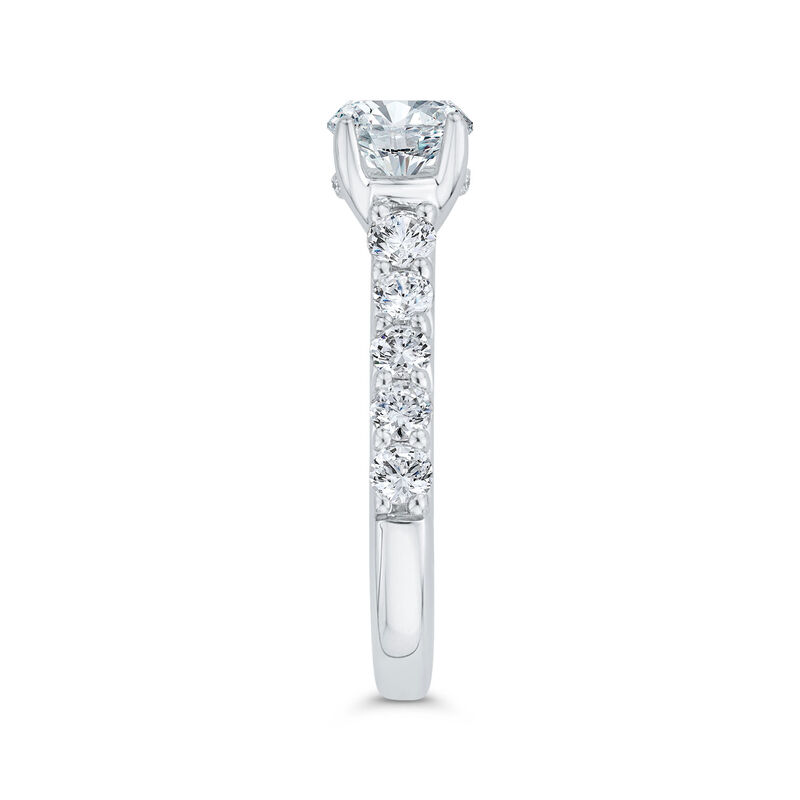 Bella Ponte Engagement Ring Setting in Platinum image number 2