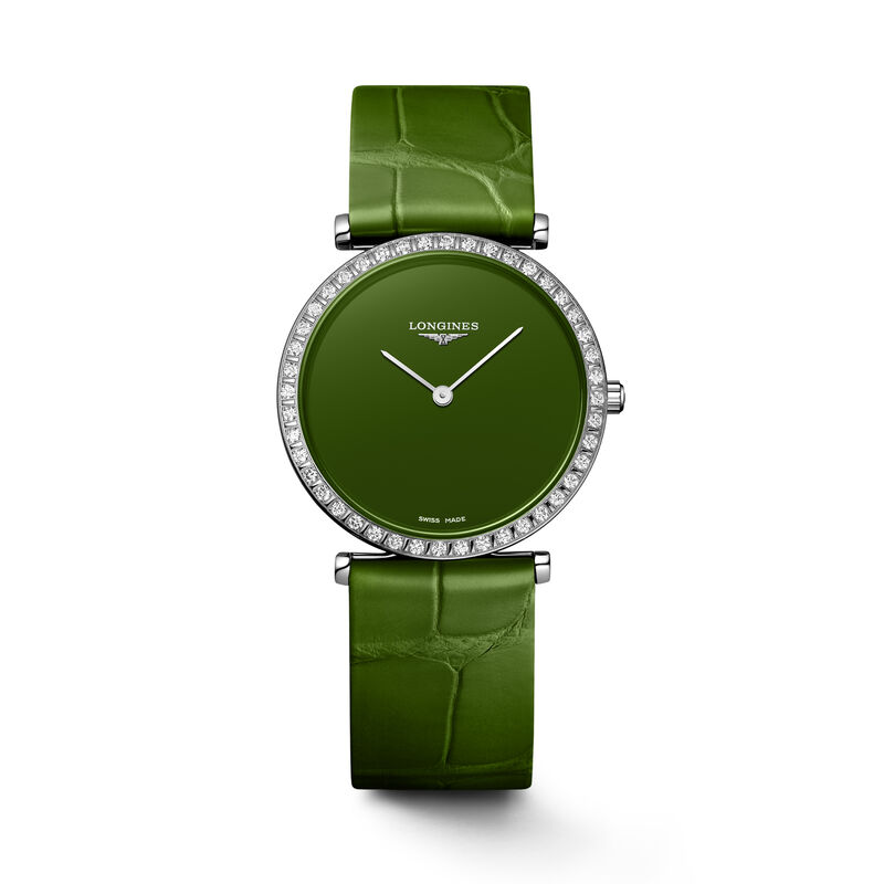 Longines La Grande Classique De Longines Monochrome Green Dial Watch, 29mm image number 0