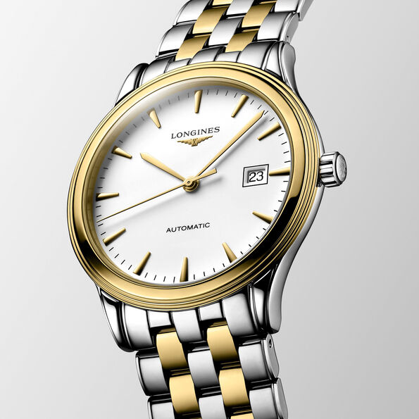 Longines Flagship White Dial Watch,  40mm