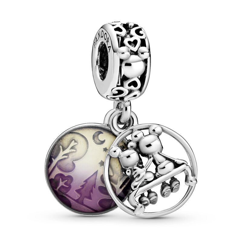 Pandora Disney Mickey Mouse & Minnie Mouse Happily Ever After Dangle Enamel Charm image number 3