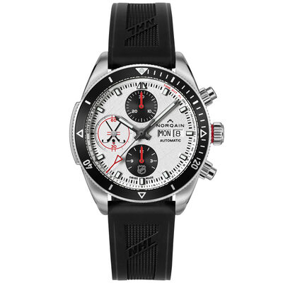 NORQAIN Adventure Chrono NHL Limited Edition White Dial Watch, 41mm