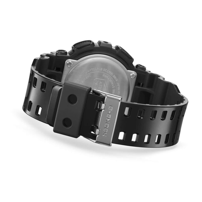 G-Shock Analog-Digital Watch Multicolor Dial Black Resin Strap, 55mm image number 1