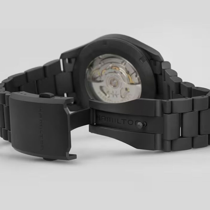 Hamilton Khaki Field Titanium Auto Black Dial Watch, 38mm image number 3