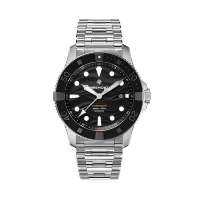 Bremont Supermarine Black Dial Watch, 43mm
