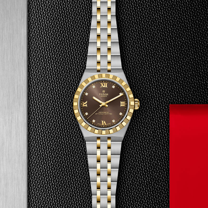 TUDOR Royal Brown Dial Watch, 30mm image number 2