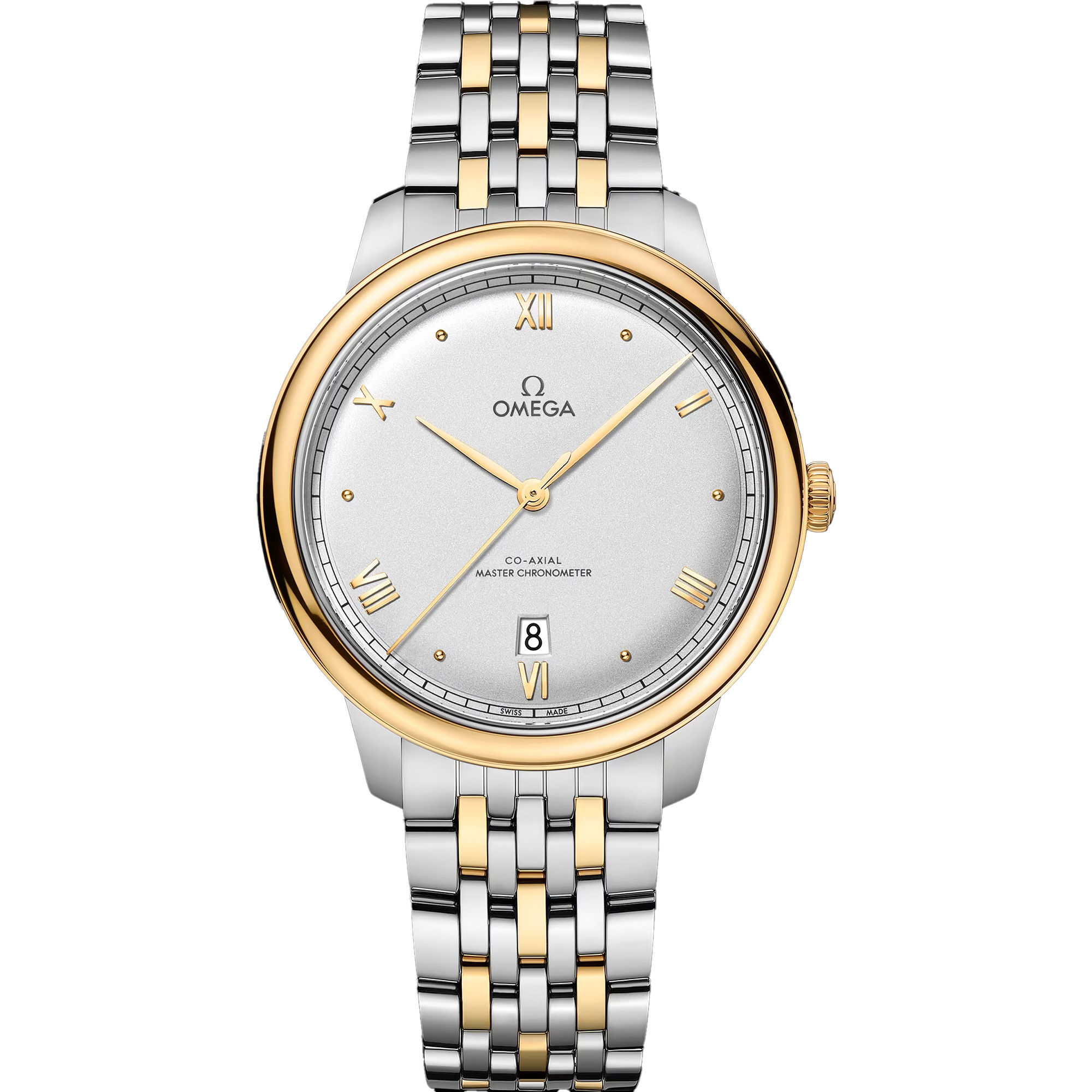 OMEGA De Ville 腕時計 ゴールド/シルバー オメガ OMEGA 腕時計 レディース クオーツ デビル シルバー ゴールド