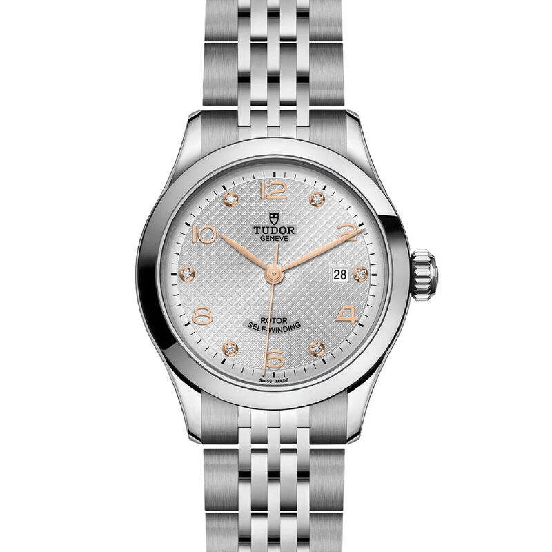 TUDOR 1926 Watch Steel Case Silver Dial Steel Bracelet, 28mm image number 1