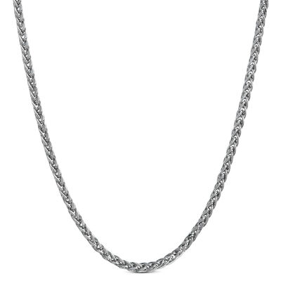 Square Wheat Chain 14K, 18"