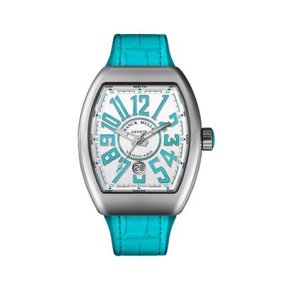 Franck Muller Vanguard Classic White Dial Watch, 41mm x 49.95mm