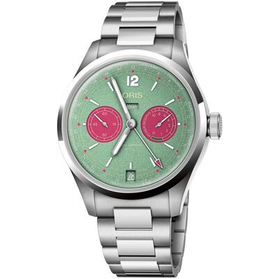 Oris Big Crown Calibre 113 Green Dial Watch, 43mm