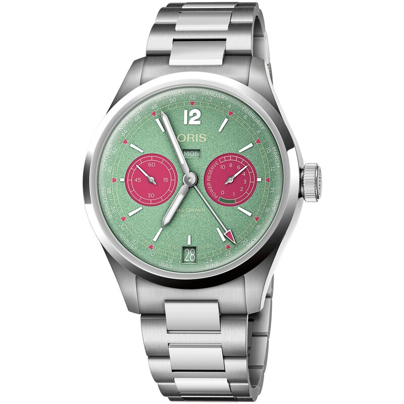 Oris Big Crown Calibre 113 Green Dial Watch, 43mm image number 0