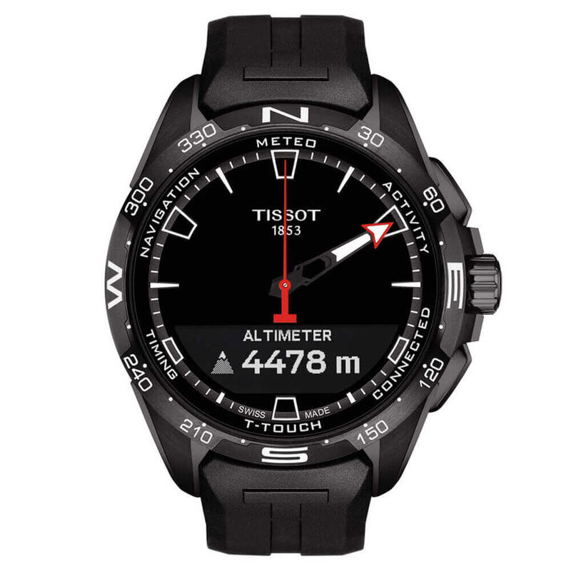 Tissot T-Touch Connect Solar Black PVD Titanium Watch, 47.5mm image number 2