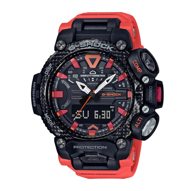 G-Shock Master of G Gravitymaster Orange Bluetooth Watch, 63mm image number 0