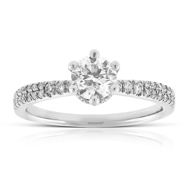 Ikuma Canadian Diamond Engagement Ring 14K image number 0