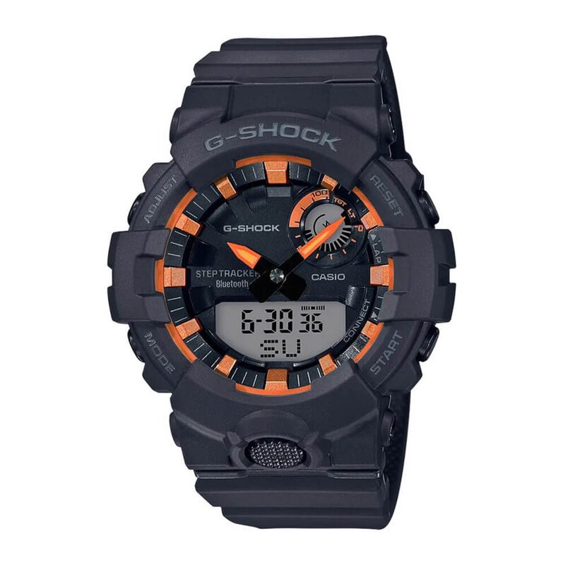 G-Shock G-Squad Bluetooth Orange Detailed Watch, 54.1mm image number 0
