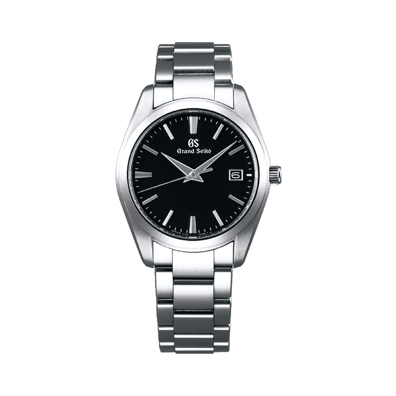 Grand Seiko Heritage Collection Watch Black Dial Steel Bracelet, 44.6mm image number 0