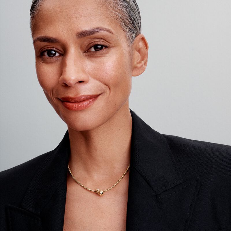 Pandora Sparkling Bow Charm image number 3