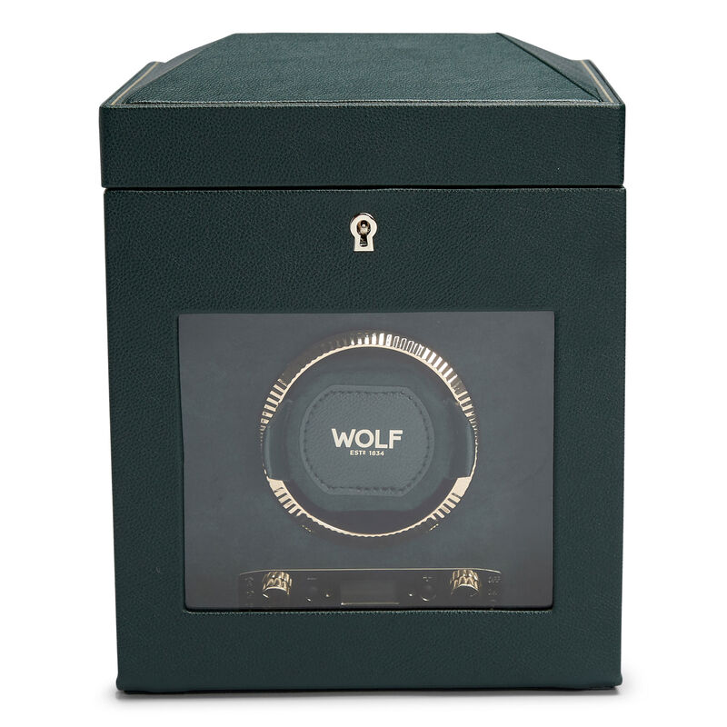 WOLF British Racing Single Watch Winder With Storage image number 1