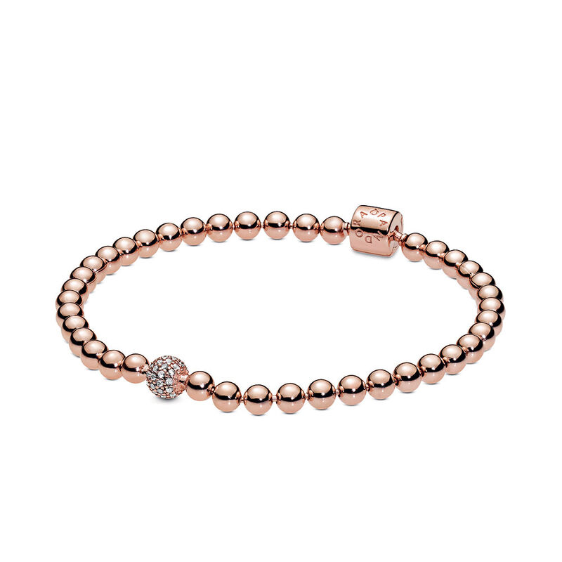 Pandora Beads & Pavé CZ Bracelet image number 0