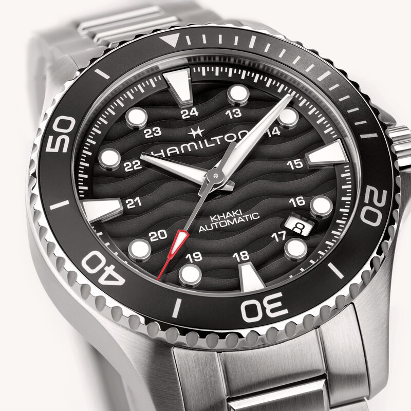 Hamilton Khaki Navy Scuba Auto Black Dial Watch, 40mm image number 2