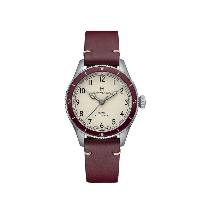 Hamilton Khaki Aviation Pilot Pioneer Auto White Dial Watch, 38mm image number 0