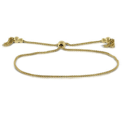 Tassel Bolo Bracelet 14K