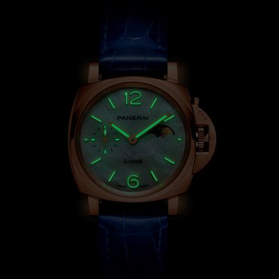 Panerai Luminor Due Luna White Dial Watch, 38mm