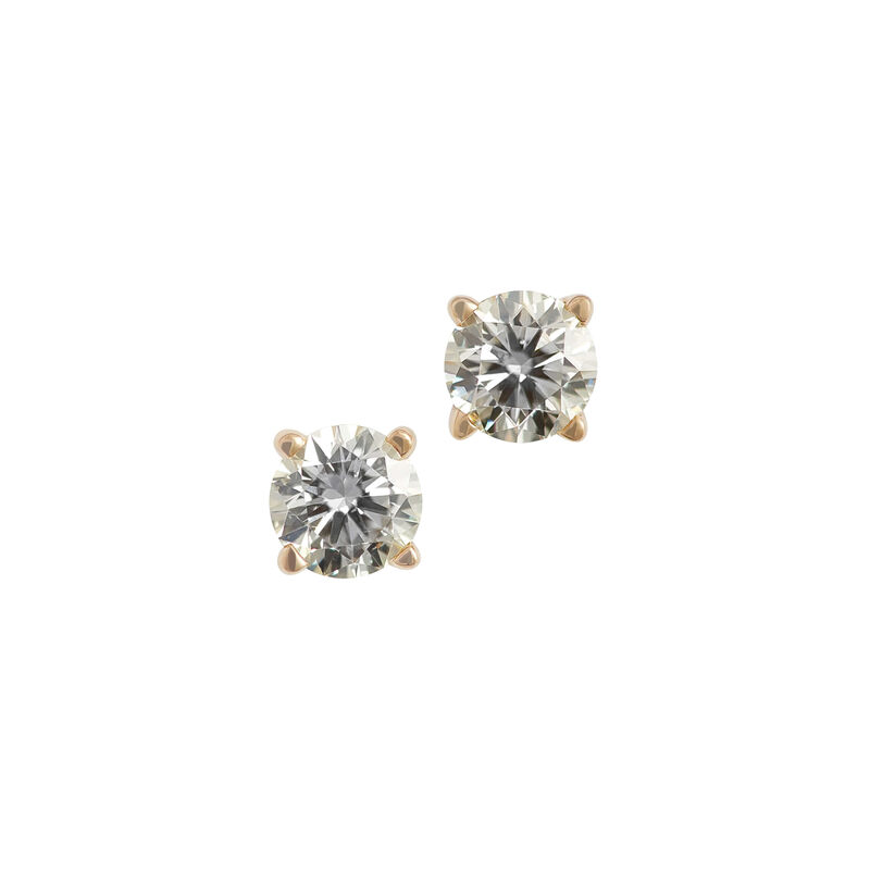 Diamond Stud Earrings 14K, 1/4 ctw. image number 0