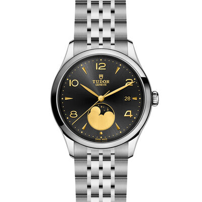 TUDOR 1926 Luna Black Dial Watch, 39mm