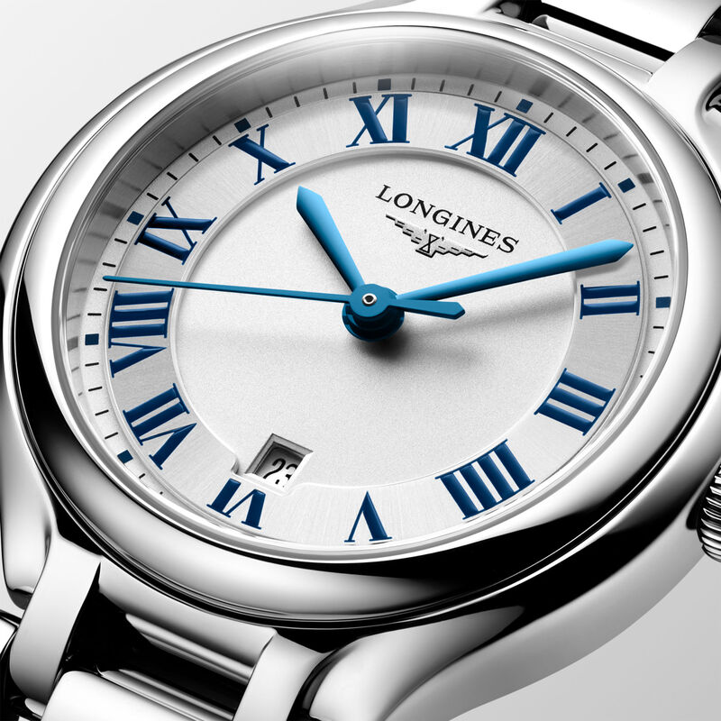 Longines Primaluna Silver Dial Watch, 30mm image number 3