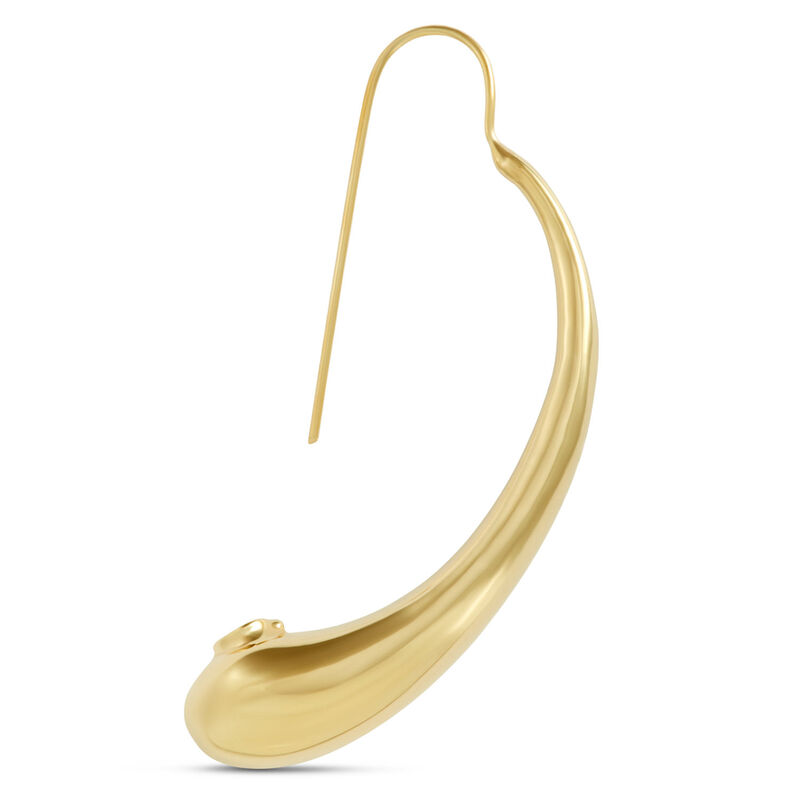 Toscano Teardrop Earrings, 14K Yellow Gold image number 1