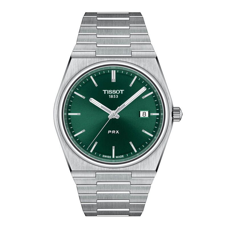 Tissot PRX Watch Green Dial, 40mm image number 0