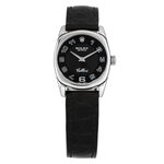 Pre-Owned Rolex Cellini Danaos Black Dial Watch, 24mm, 18K