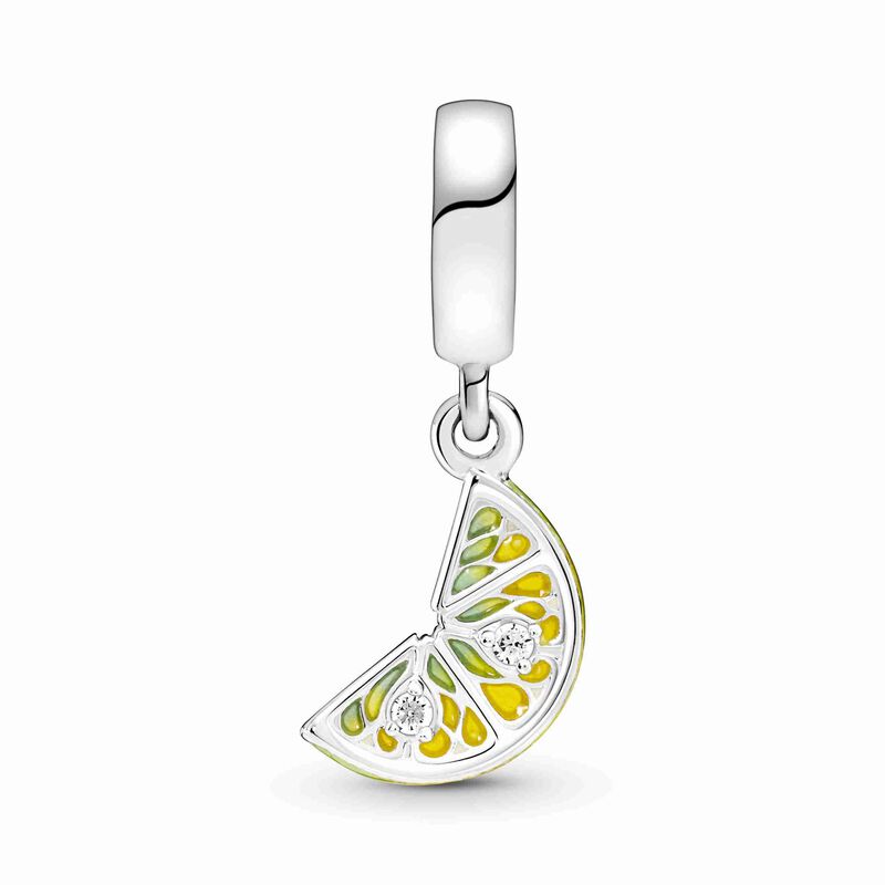 Pandora Lemon Slice Sparkling Fruit Dangle Charm image number 2