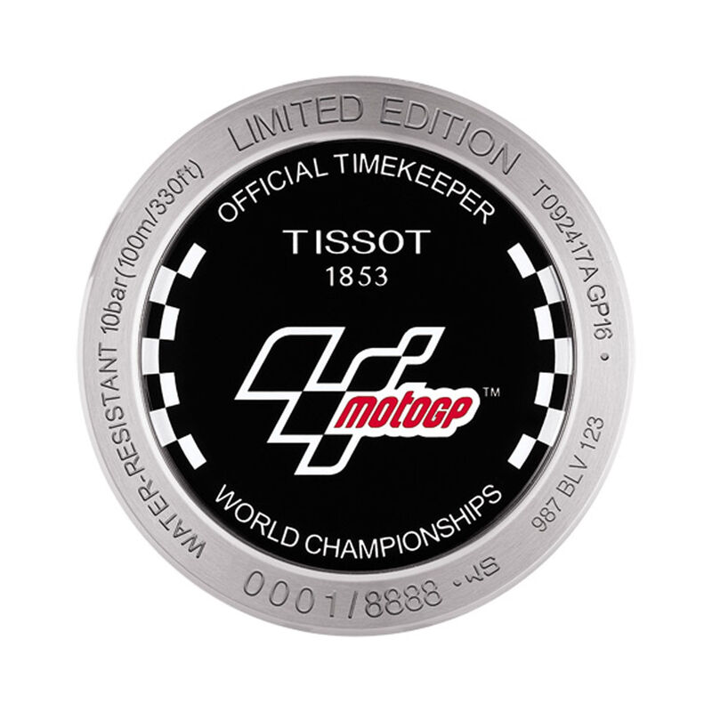 Tissot T-Race MotoGP 2016 Chronograph Black PVD Watch, 45mm image number 4