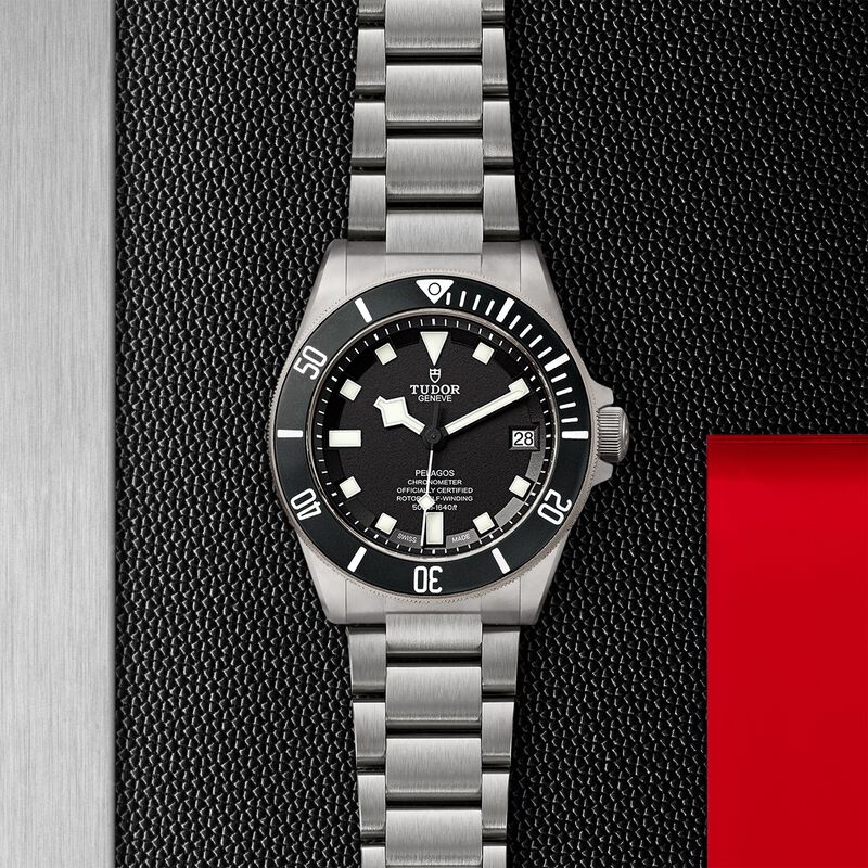 TUDOR Pelagos Watch, Steel Case Black Dial Steel Bracelet, 42mm image number 2