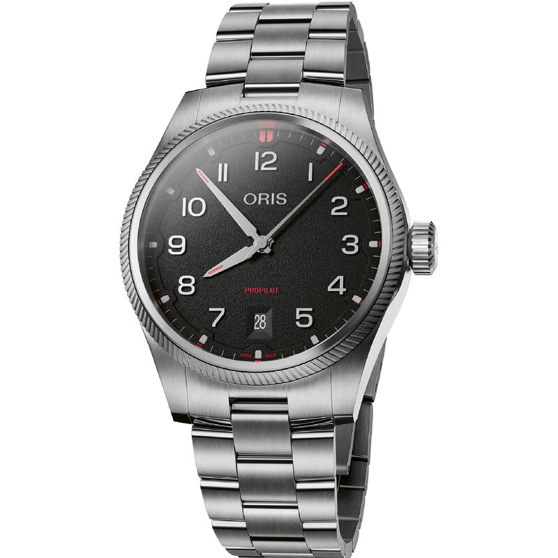 Oris ProPilot Date Black Dial Watch, 41mm image number 0