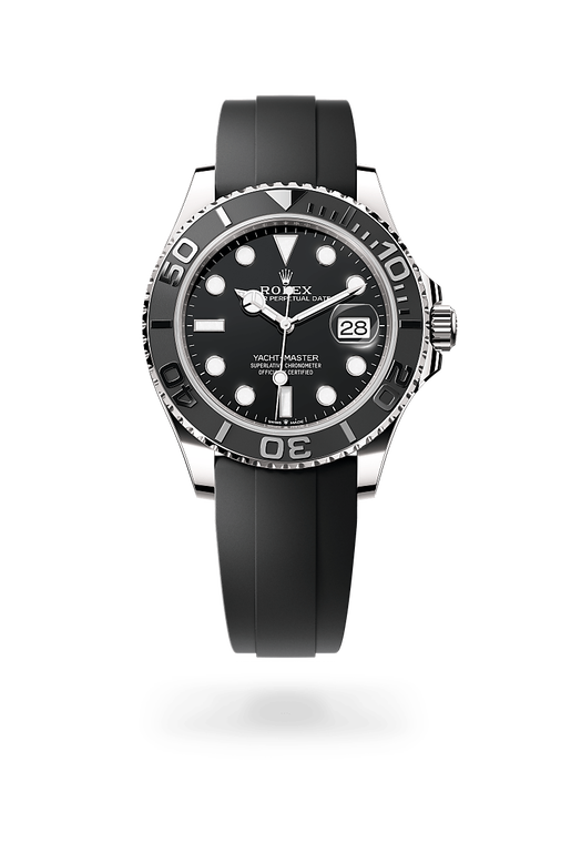 rolex yacht-master in 18 ct white gold, m226659-0002 - ben bridge