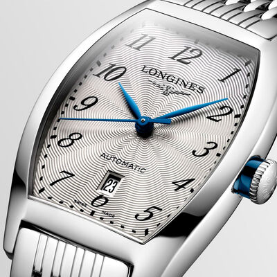Longines Evidenza White Dial Watch, 26mm x 30.6mm
