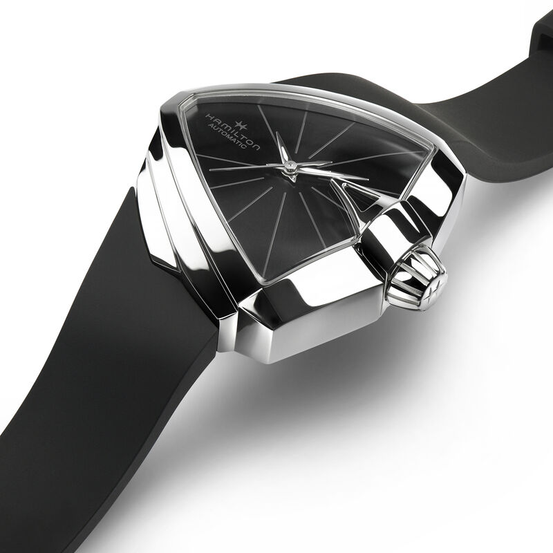 Hamilton Ventura S Auto Black Dial Watch, 34mm x 38mm image number 1