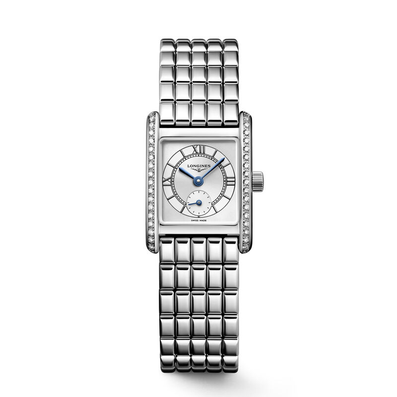 Longines Mini Dolcevita Silver Dial Watch, 21.5mm x 29mm image number 0