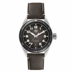 TAG Heuer Autavia Calibre 5 COSC Mens Black Leather Watch