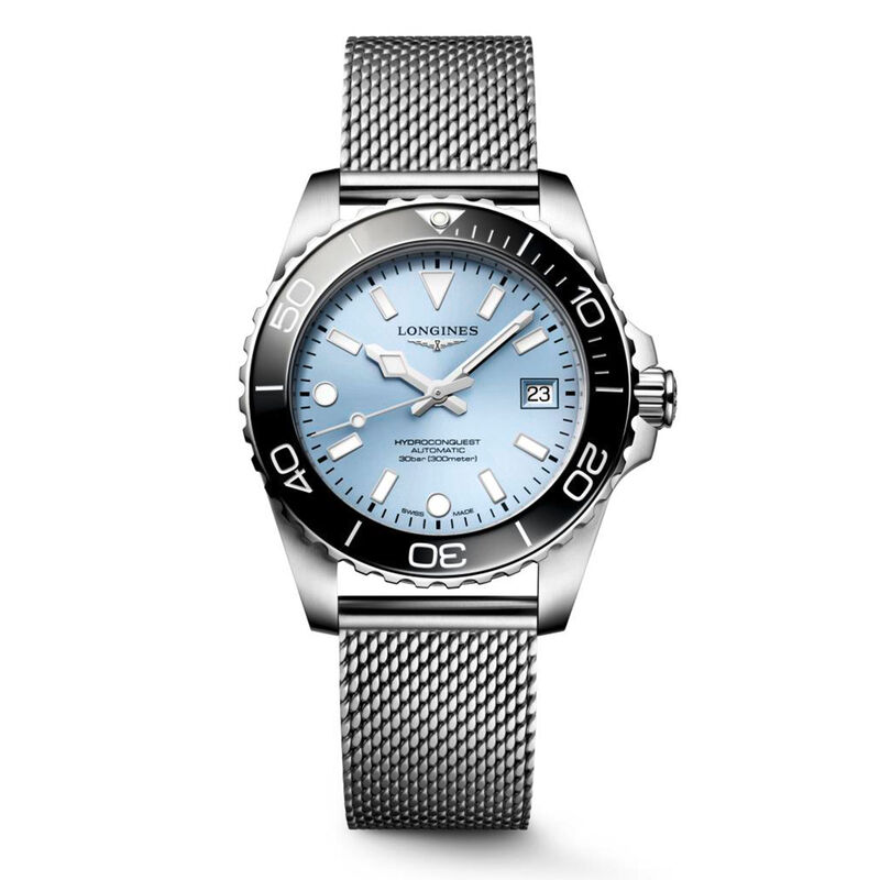 Longines Hydroconquest Blue Dial Watch, 39mm image number 0