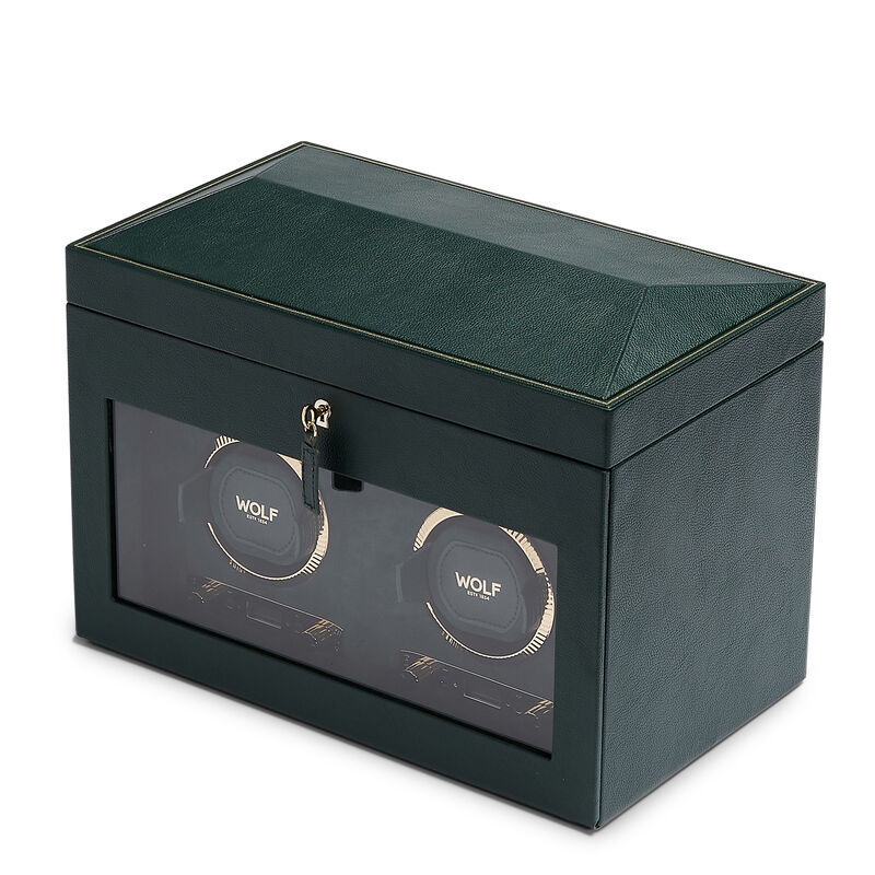 WOLF British Racing Double Watch Winder with Storage image number 2