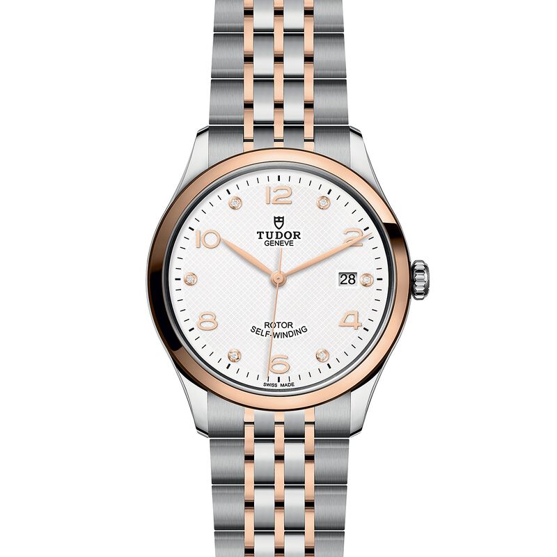 TUDOR 1926 Watch Steel Case White Dial Steel And Rose Gold Bracelet, 39mm image number 1