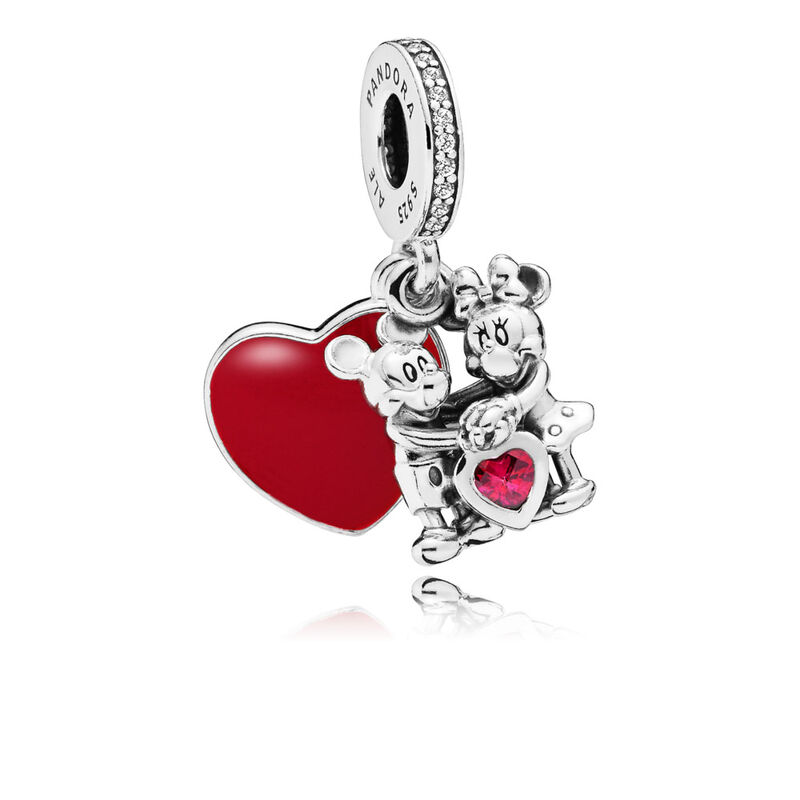 Pandora Disney, Minnie & Mickey With Love Charm image number 2