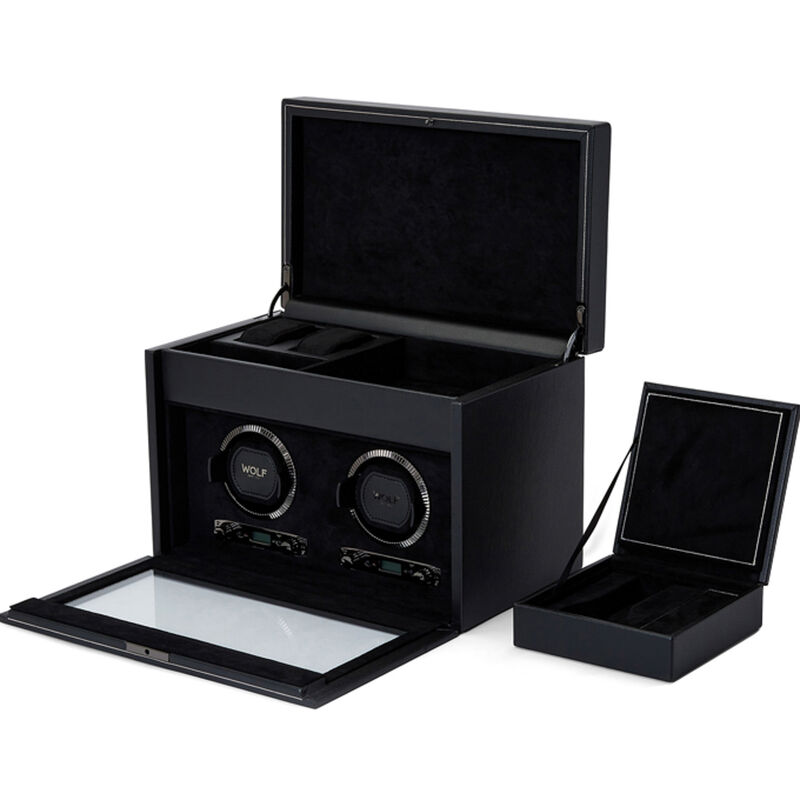 WOLF British Racing Double Watch Winder with Storage image number 5