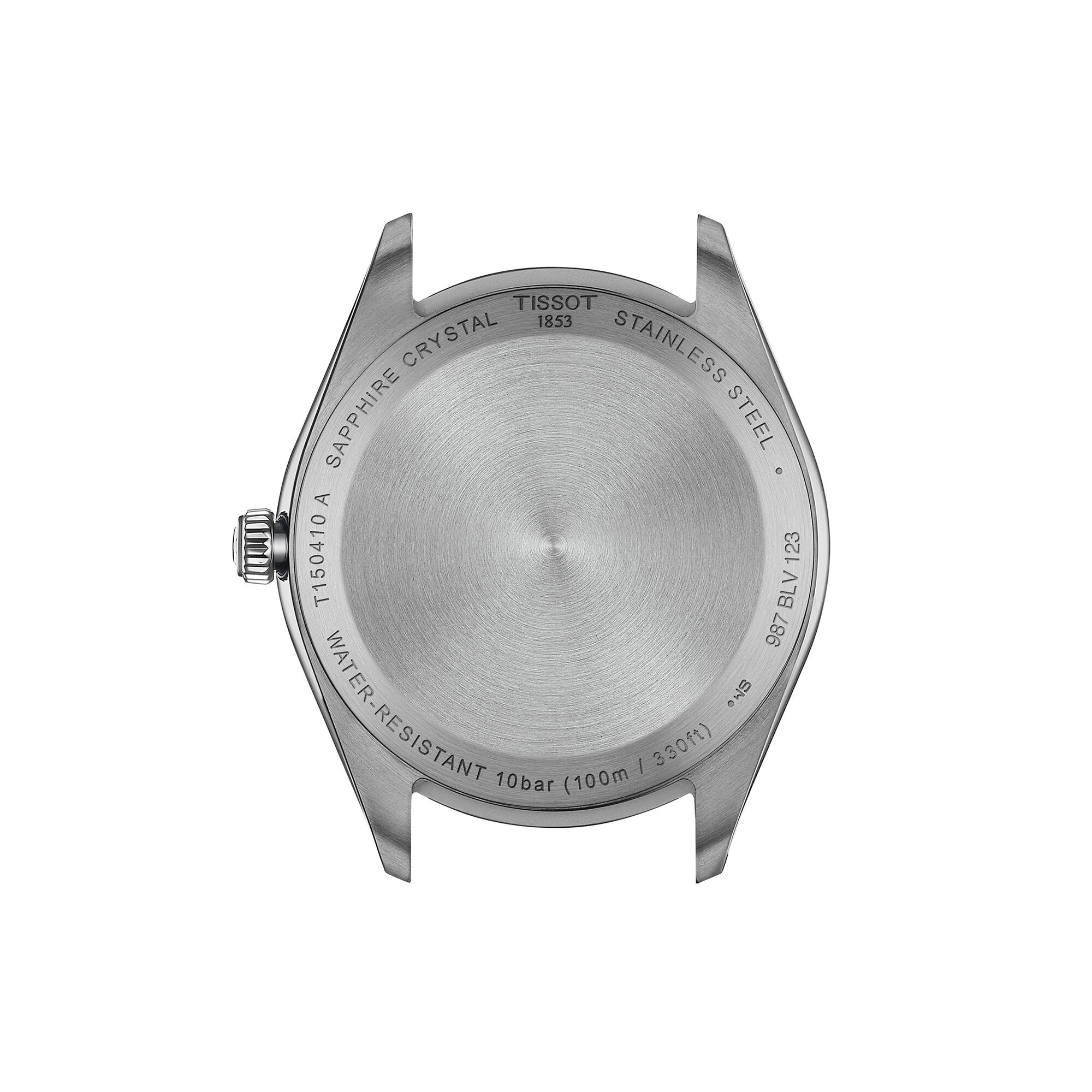 TISSOT PR 100 Black Dial Watch, 40mm