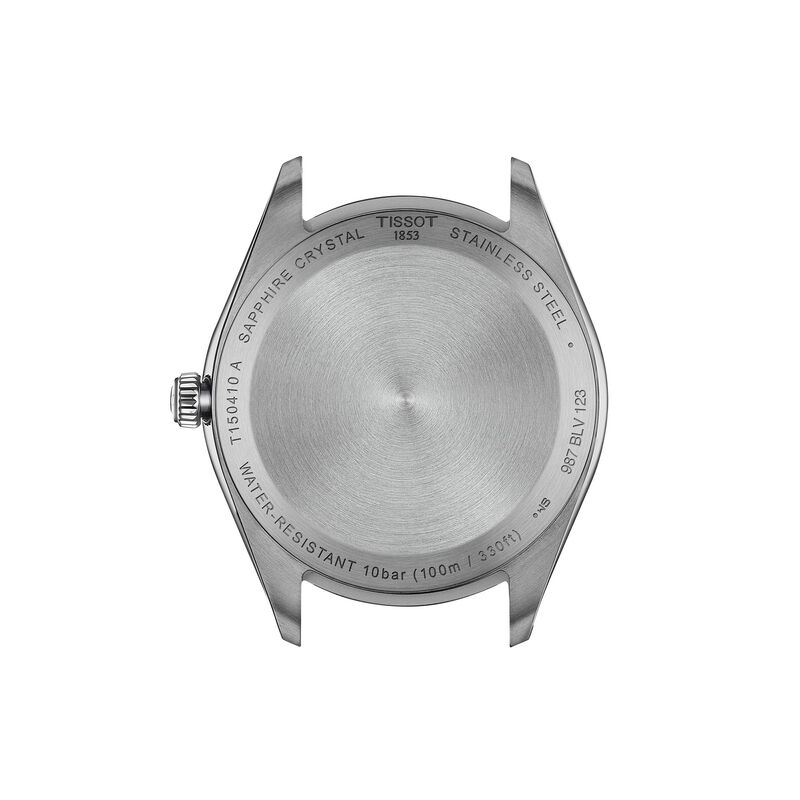 TISSOT PR 100 Quartz Black Dial Watch, 40mm image number 1