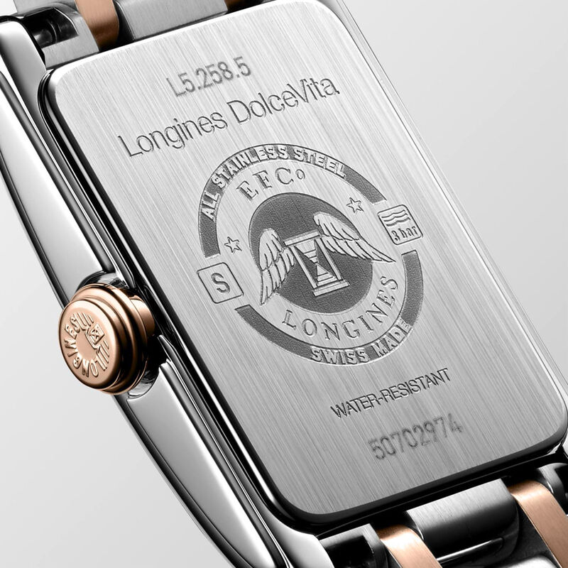 Longines DolceVita Silver Dial Watch, 17.7mm x 27mm image number 1